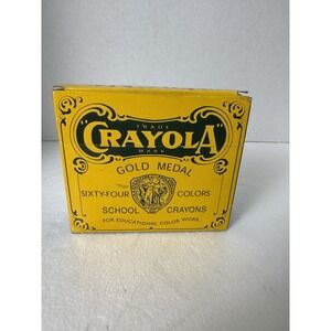 Binney & Smith 2003 Crayola Gold Medal 64 colors crayons w/sharpener - DANDELION